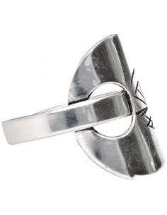 Bague plaquée argent -A21- 2