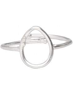 Bague plaquée argent -A62-