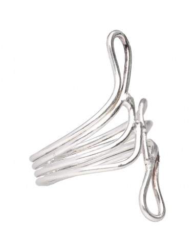 Bague plaquée argent -A76-