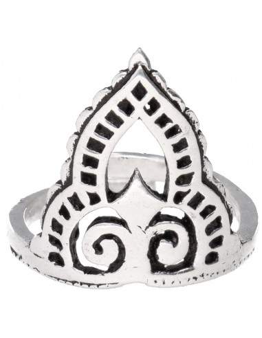 Anillo en Baño de Plata -A40-