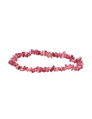 Rubelite Tourmaline Chip Bracelet