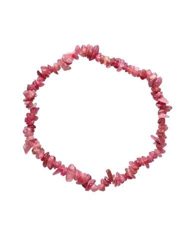 Bracelet en rubellite et tourmaline