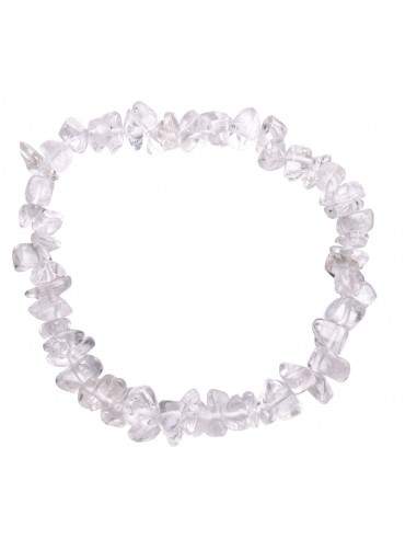 Bracelet en quartz transparent
