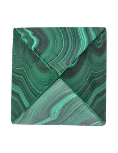 Pirâmide de Malachite 4x4cm