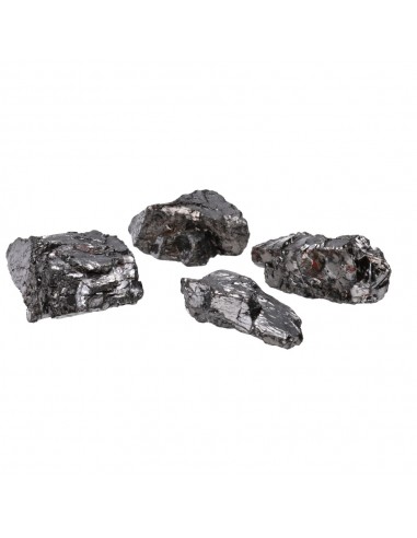 Shungite cristalizado médio (Pacote...