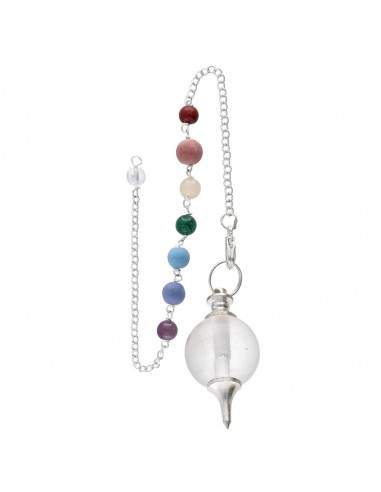 Mermet Pendulum with White Quartz and...