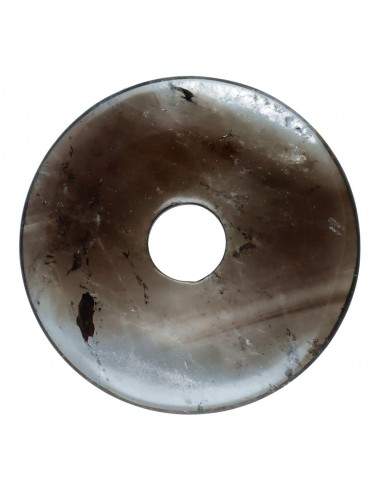 Donut Grande de Cuarzo Ahumado