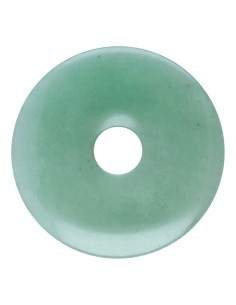 Donut Grande de Cuarzo Verde