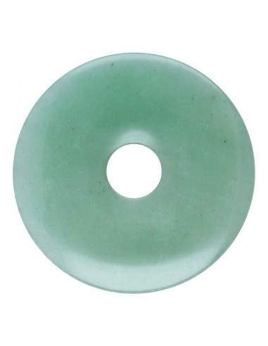 Donut Grande de Cuarzo Verde