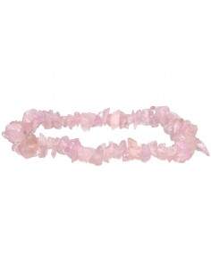 Bracelet de quartz rose