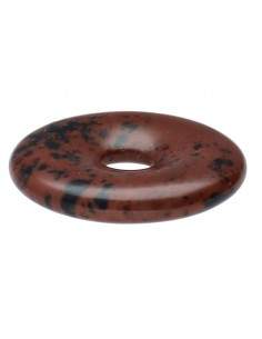 Small Obsidian Mahogany Donut 2