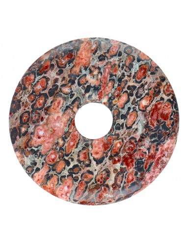 Large Leopard Jasper Donut