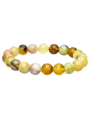 10mm Yellow Opal Bracelet