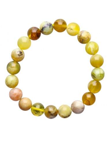 10mm Yellow Opal Bracelet