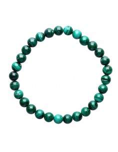 Bracelet de malachite 6mm 2