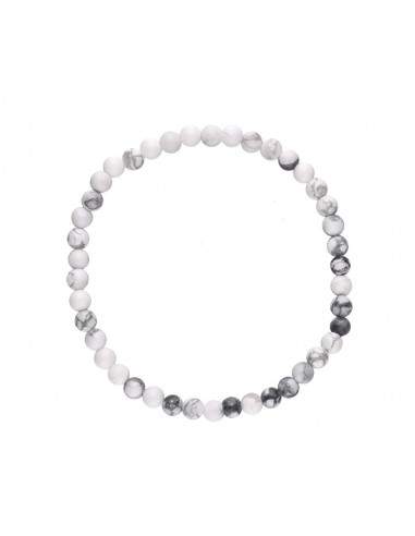 Pulseira de Howlite 4mm
