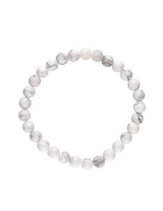 Bracelet de Howlite 6mm 2