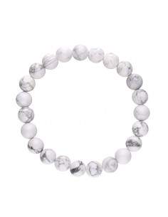 Bracelet en Howlite 8mm 2