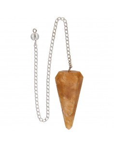 Pêndulo de Quartzo Dourado...