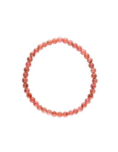 Bracelet de rhodochrosite 4mm