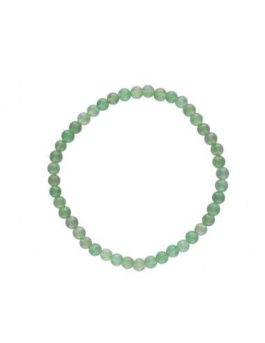 Pulsera de Cuarzo Verde 4mm