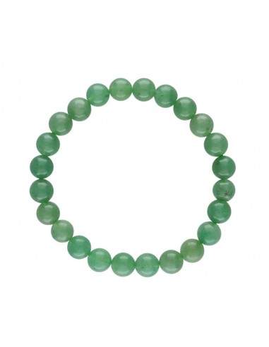 Bracelet de quartz vert 8mm