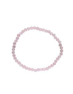 Pulseira de Quartzo Rosa 4mm 2