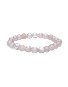 Bracelet de quartz rose 8mm