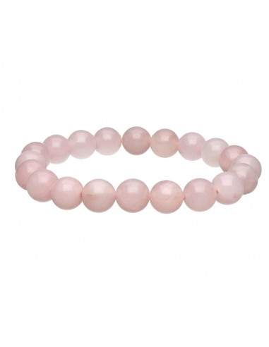 Pulsera de Cuarzo Rosa 10mm