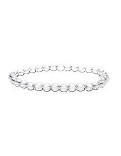 White Quartz Bracelet 6mm