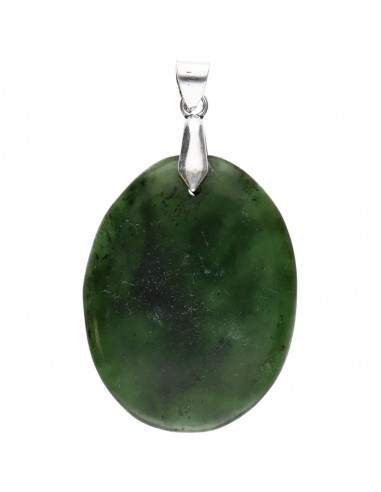 Jade cabochon pendant