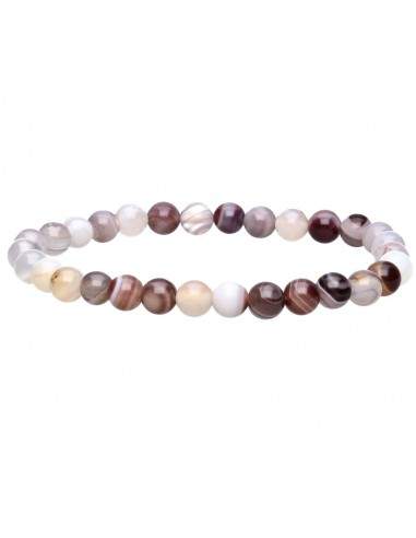 Pulseira de ágata Botsuana 6mm