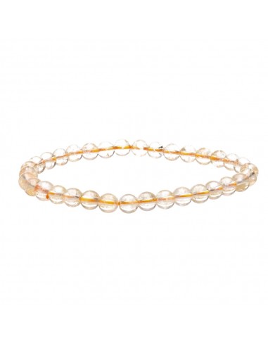 Heated Citrine Bracelet 6mm