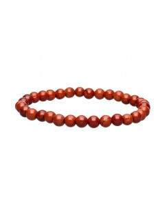 Bracelet de Jaspe rouge 6mm