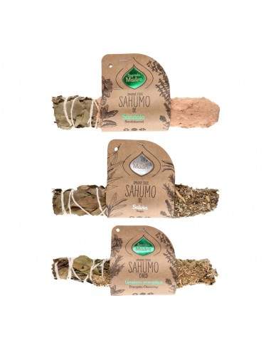 White Sage and Aromatic Sage Sahumo -...