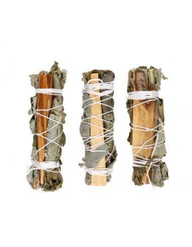 Sahumerio de Palo Santo y Eucalipto