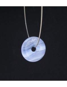 Calcedonia Azul Donut Pequeño