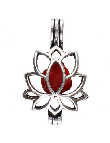 Silver Plated Pendant with Random...