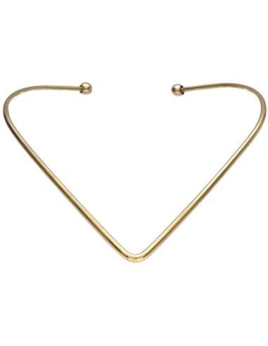 Collier en bronze rigide -2-