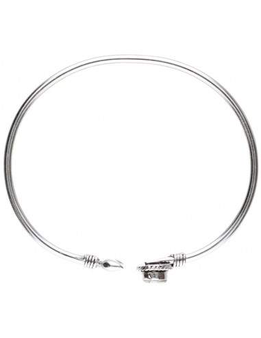 Brazalete en Baño de Plata con...