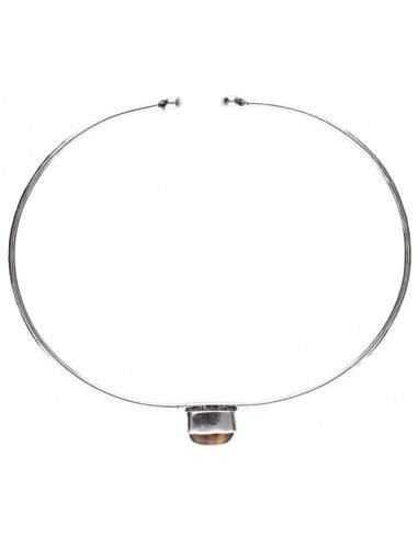 Brazalete en Baño de Plata con...