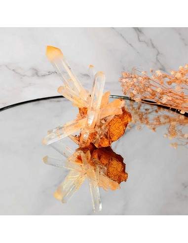 Drusa de Halloysita (Cuarzo Mango) CM20