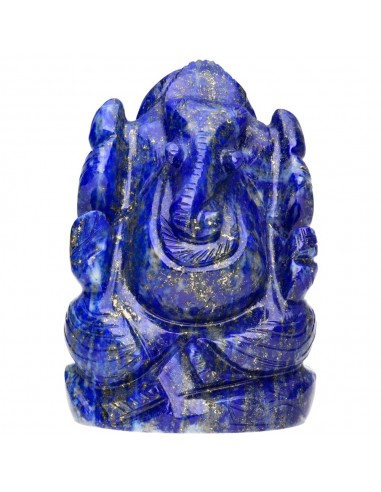 Ganesha de lápis-lazúli médio