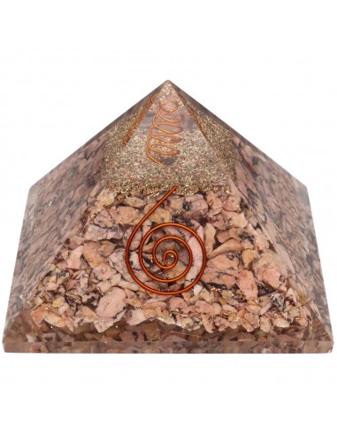 Rhodonite Pyramid in Resin with...