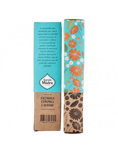 Marigold, Chamomile and Olibanum...