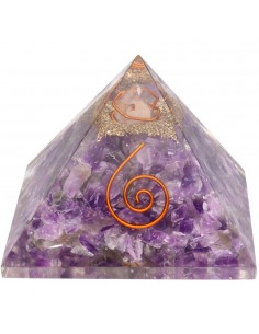 Amethyst Pyramid in Resin...