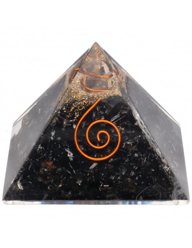 Pyramide de Shungite en résine avec...