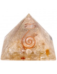 Pyramide de Citrine en...