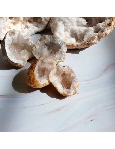 Geodo de quartzo médio