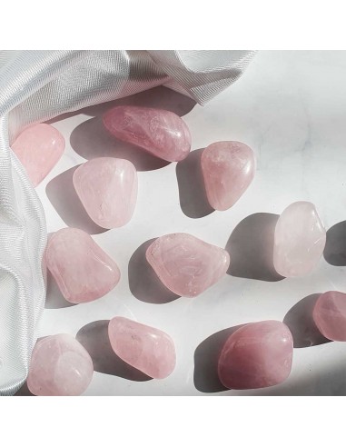 Rhodes en quartz rose 3x2cm
